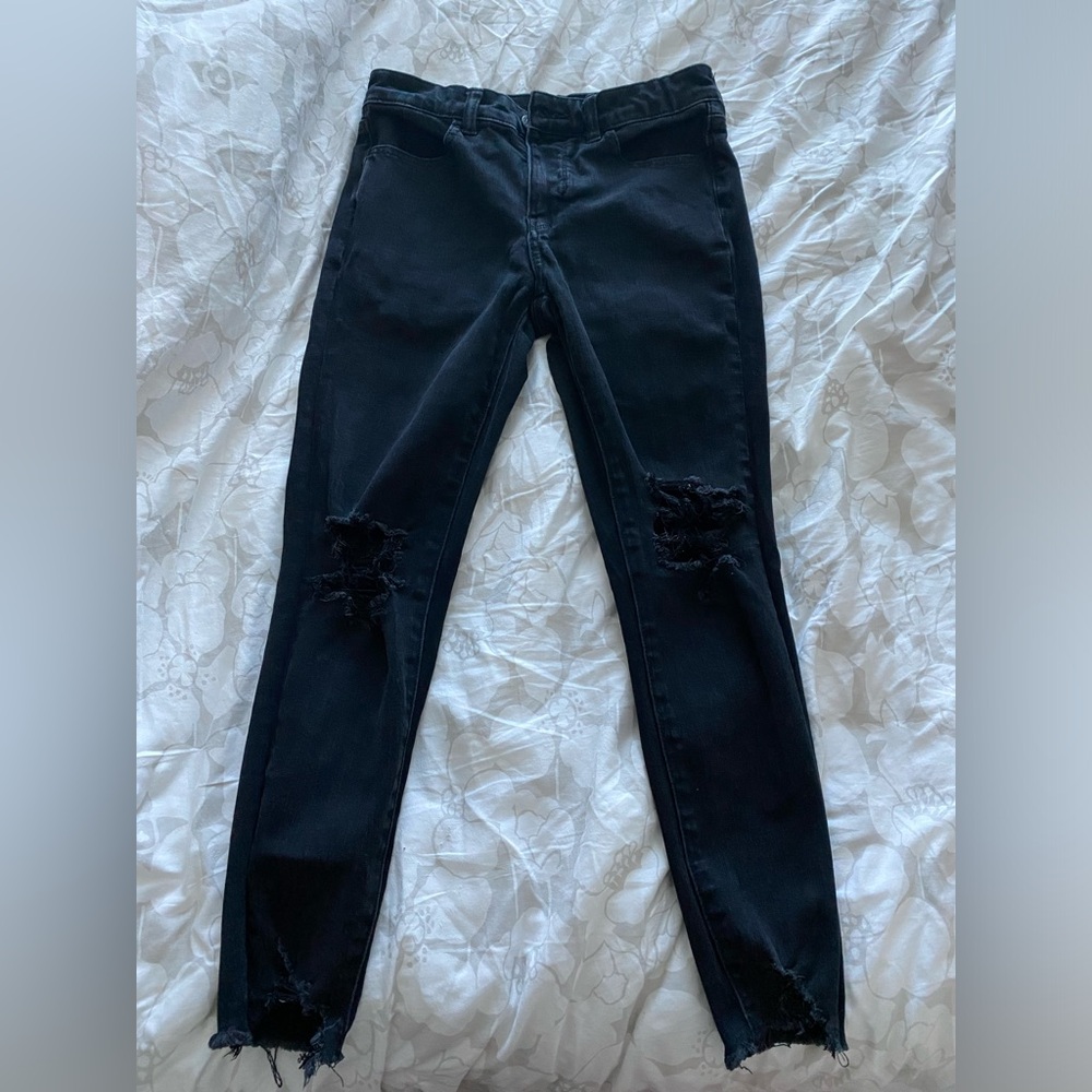 American eagle- “The dream Jean” distressed jean.